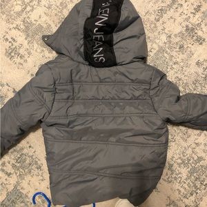 Calvin Klein Gray Boys Winter Jacket